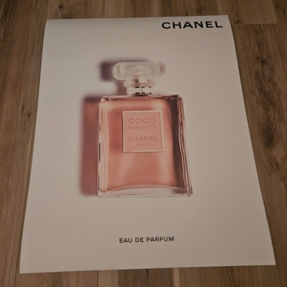 Chanel Poster Coco Madamoiselle Poster Luxury Room Decor Wall Decor